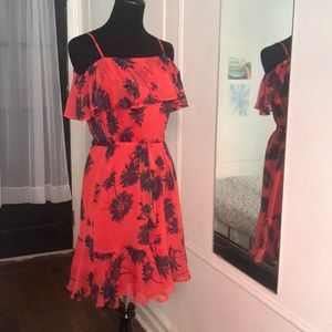 Donna Morgan floral printed dress
